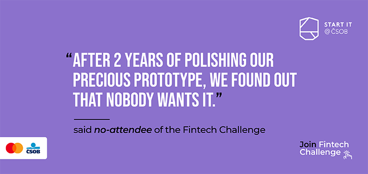 Spouštíme Fintech Challenge! S Mastercard pomáháme startupům oslovit trh a nastavit partnerství.
